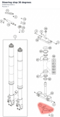 Diagram preview: Steering stop 30 degrees (A56003001060C1)