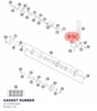 Diagram preview: GASKET RUBBER (47137091000)