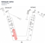Diagram preview: Exhaust valve (93636031000)