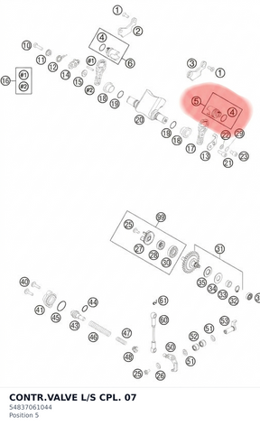 Diagram preview: CONTR.VALVE L/S CPL. 07 (54837061044)