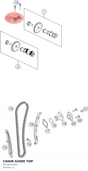 Diagram preview: CHAIN GUIDE TOP (90236018000)