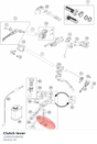 Diagram preview: Clutch lever (2100203100030)