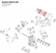 Diagram preview: BUSH MUFFLER (93805095000)