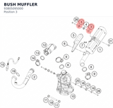 Diagram preview: BUSH MUFFLER (93805095000)