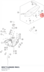 Diagram preview: BOLT FLANGED M6X1 (J900000601806)
