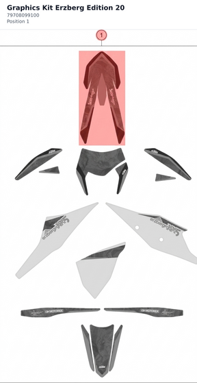 Diagram preview: Graphics Kit Erzberg Edition 20 (79708099100)