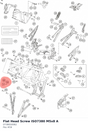 Diagram preview: Flat Head Screw ISO7380 M5x8 A (0738050082)