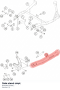 Diagram preview: Side stand cmpl. (60303023200C1)