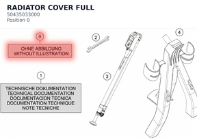 Diagram preview: RADIATOR COVER FULL (50435033000)