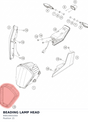 Diagram preview: BEADING LAMP HEAD (94814001050)