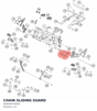 Diagram preview: CHAIN SLIDING GUARD (95804070000)