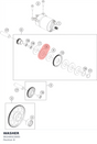 Diagram preview: WASHER (90240023005)