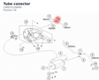 Diagram preview: Tube conector (C90015126000)