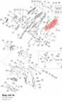 Diagram preview: Bag rail le. (60712020100)