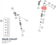 Diagram preview: VALVE COLLET (90236033000)