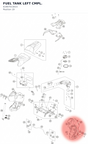 Diagram preview: FUEL TANK LEFT CMPL. (61907013015)