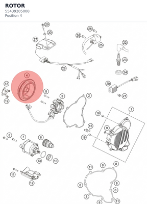 Diagram preview: ROTOR (55439205000)