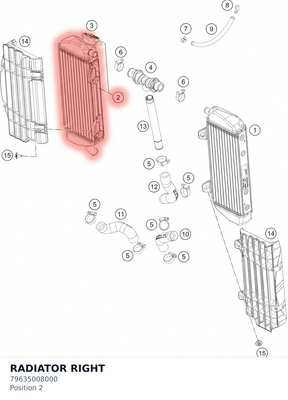 Diagram preview: RADIATOR RIGHT (79635008000)