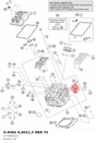 Diagram preview: O-RING 8,00X1,5 NBR 70 (0770080015)