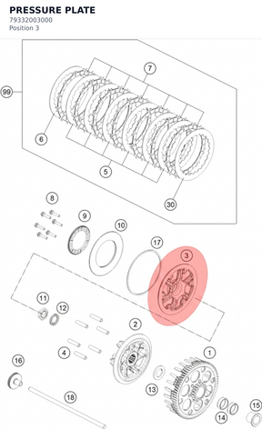 Diagram preview: PRESSURE PLATE (79332003000)