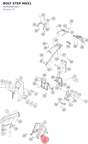 Diagram preview: BOLT STEP M6X1 (J900000601807)