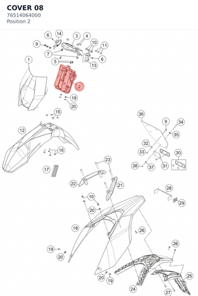 Diagram preview: COVER 08 (76514064000)