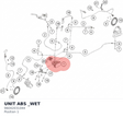 Diagram preview: UNIT ABS _WET (96042031044)