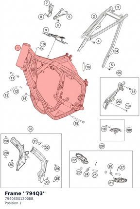 Diagram preview: Frame ''794Q3'' (79403001200EB)