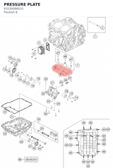 Diagram preview: PRESSURE PLATE (63530086010)