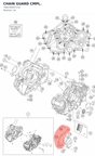 Diagram preview: CHAIN GUARD CMPL. (T06230047133)