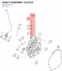 Diagram preview: SHAFT ASSEMBLY CLUTCH (96032048133)