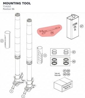 Diagram preview: MOUNTING TOOL (T14102)