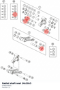Diagram preview: Radial shaft seal 24x30x5 (0760243051)