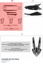 Diagram preview: STICKER SET BY PACK (A46008192200)