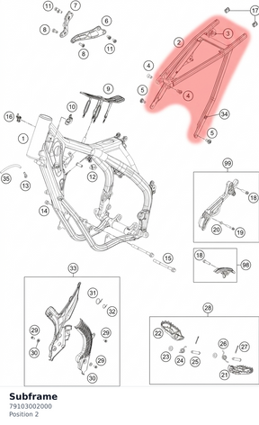 Diagram preview: Subframe (79103002000)