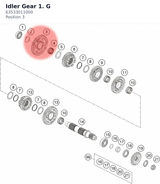 Diagram preview: Idler Gear 1. G (63533011000)