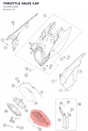 Diagram preview: THROTTLE VALVE CAP (78106012000)