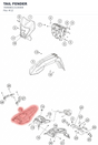 Diagram preview: TAIL FENDER (76908013100EB)