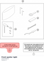 Diagram preview: Front spoiler right (63503098010)