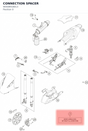 Diagram preview: CONNECTION SPACER (90508918013)