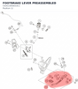 Diagram preview: FOOTBRAKE LEVER PREASSEMBLED (C63513050033C1)
