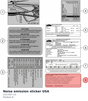 Diagram preview: Noise emission sticker USA (LI21-637-13)
