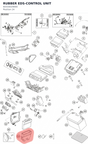 Diagram preview: RUBBER EDS-CONTROL UNIT (60316029000)