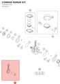 Diagram preview: CONROD REPAIR KIT (79030015144)