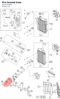 Diagram preview: Pre-formed hose (61935024080)