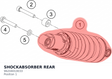 Diagram preview: SHOCKABSORBER REAR (96204010033)