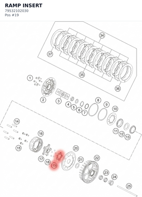 Diagram preview: RAMP INSERT (79532102030)