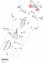 Diagram preview: WASHER (93014040030)