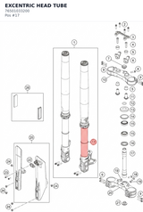 Diagram preview: EXCENTRIC HEAD TUBE (76501033200)