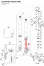 Diagram preview: EXCENTRIC HEAD TUBE (76501033200)